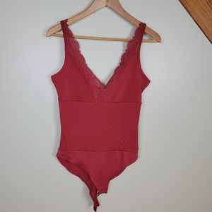H&M Bodysuit Red